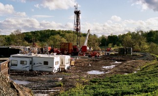 Fracking Well Mess