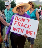 Grandmother against Fracking